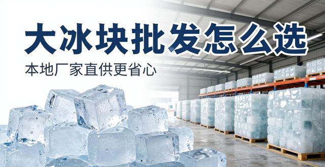 大冰块批发怎么选？包河本地厂家直供更省心