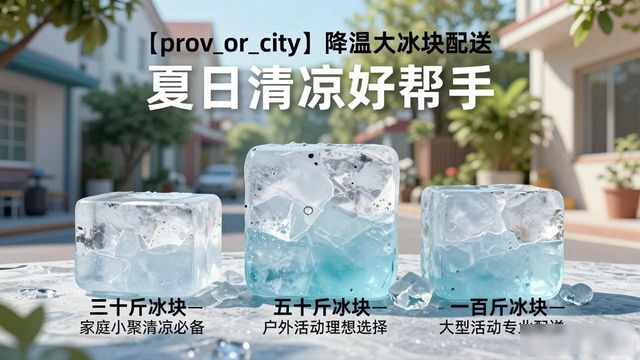 包河降温大冰块配送_海鲜排档降温解决方案_高温天气大冰块配送